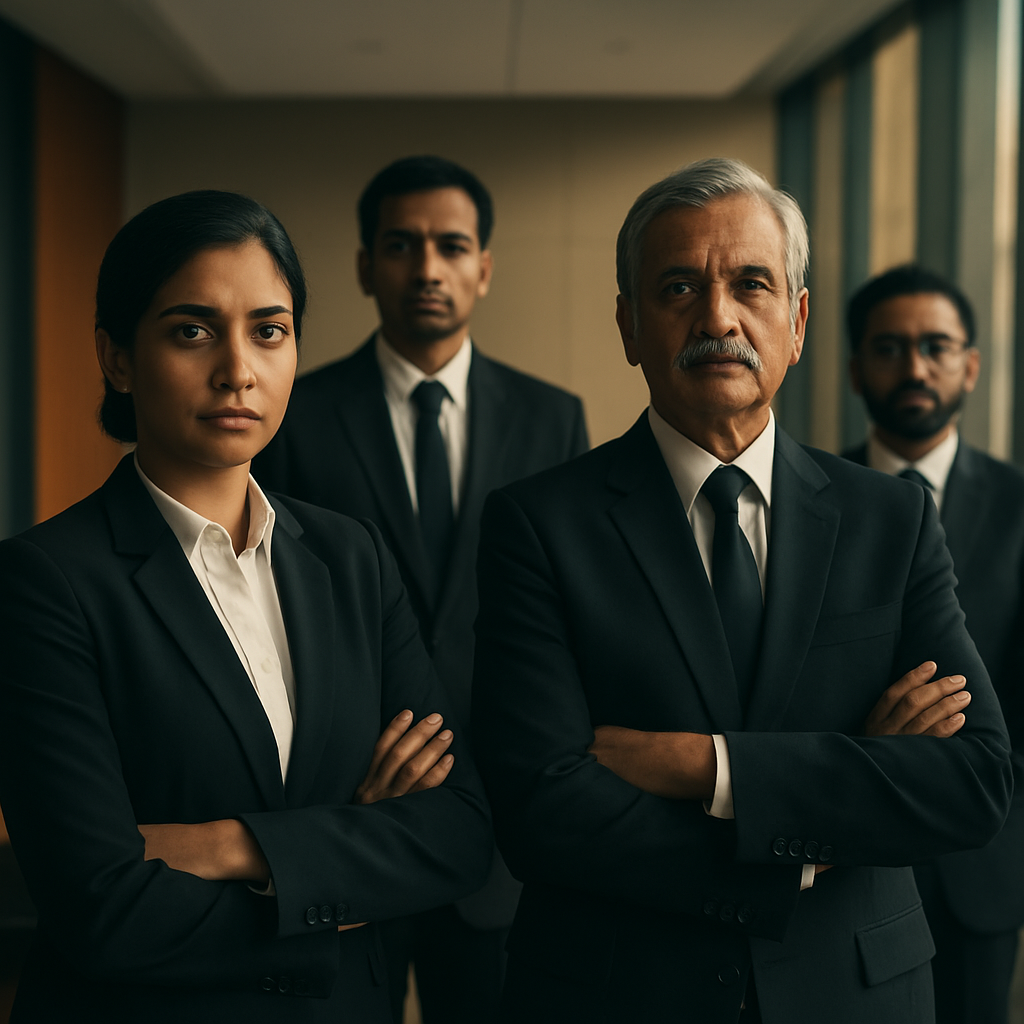 The legal team of KMS Law Chambers